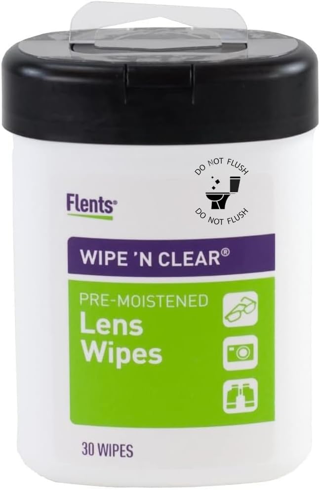 Flents® Lens Wipe Canister (30 Count)