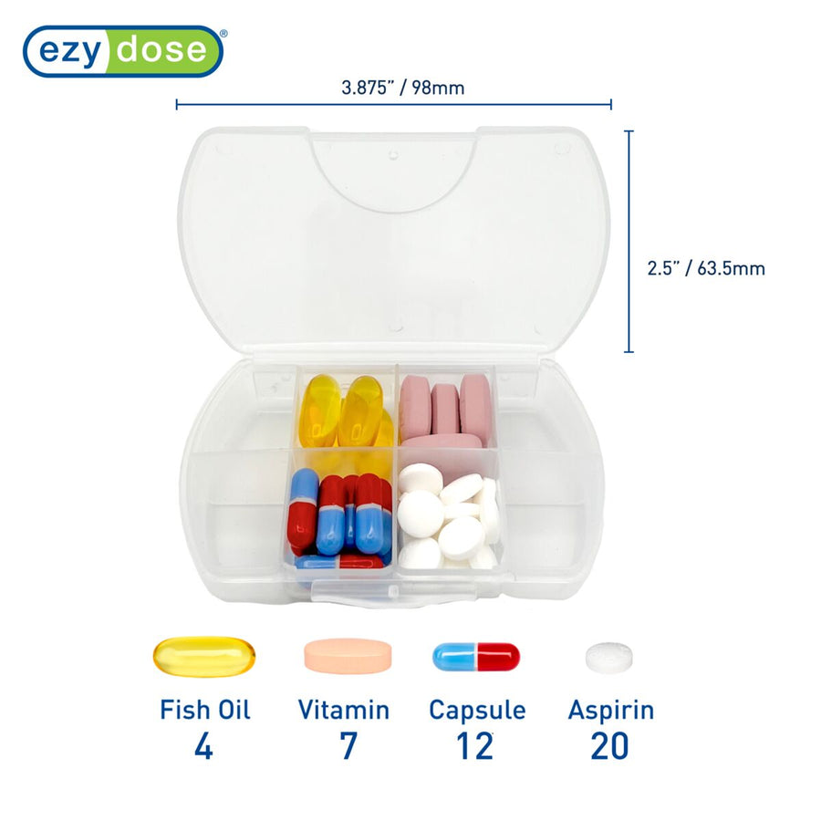 Ezy Dose® Soft-Sided Pocket Pharmacy Pill Case