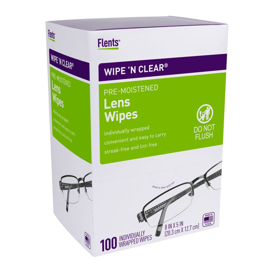 Flents® Wipe 'n Clear® Lens Wipes