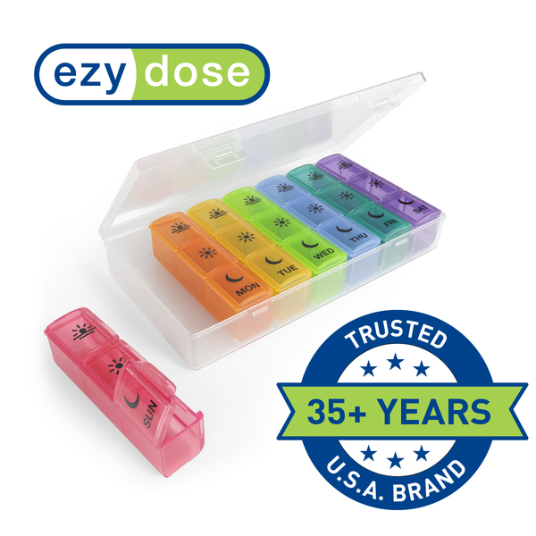 Ezy Dose Weekly 3x/Day Pill Planner trusted brand