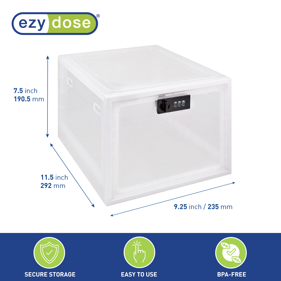 Ezy Dose® Medication Lock Box