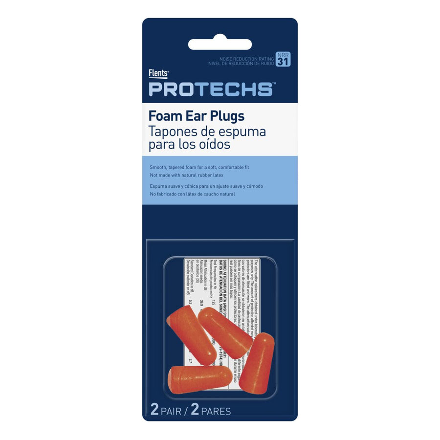 Flents® PROTECHS™ Foam Ear Plugs (2 or 18 Pair)