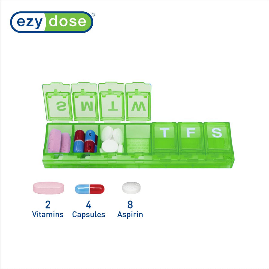 Ezy Dose® Locking Weekly Pill Planner (Small)