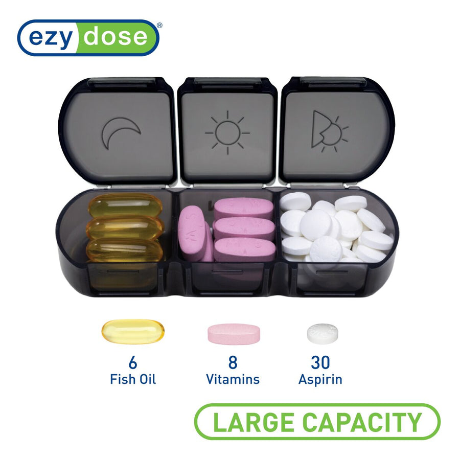 Ezy Dose® Weekly 3x A Day Pill Planner with Case