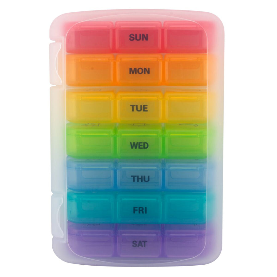 Ezy Dose® Weekly 3x A Day Pill Planner with Case