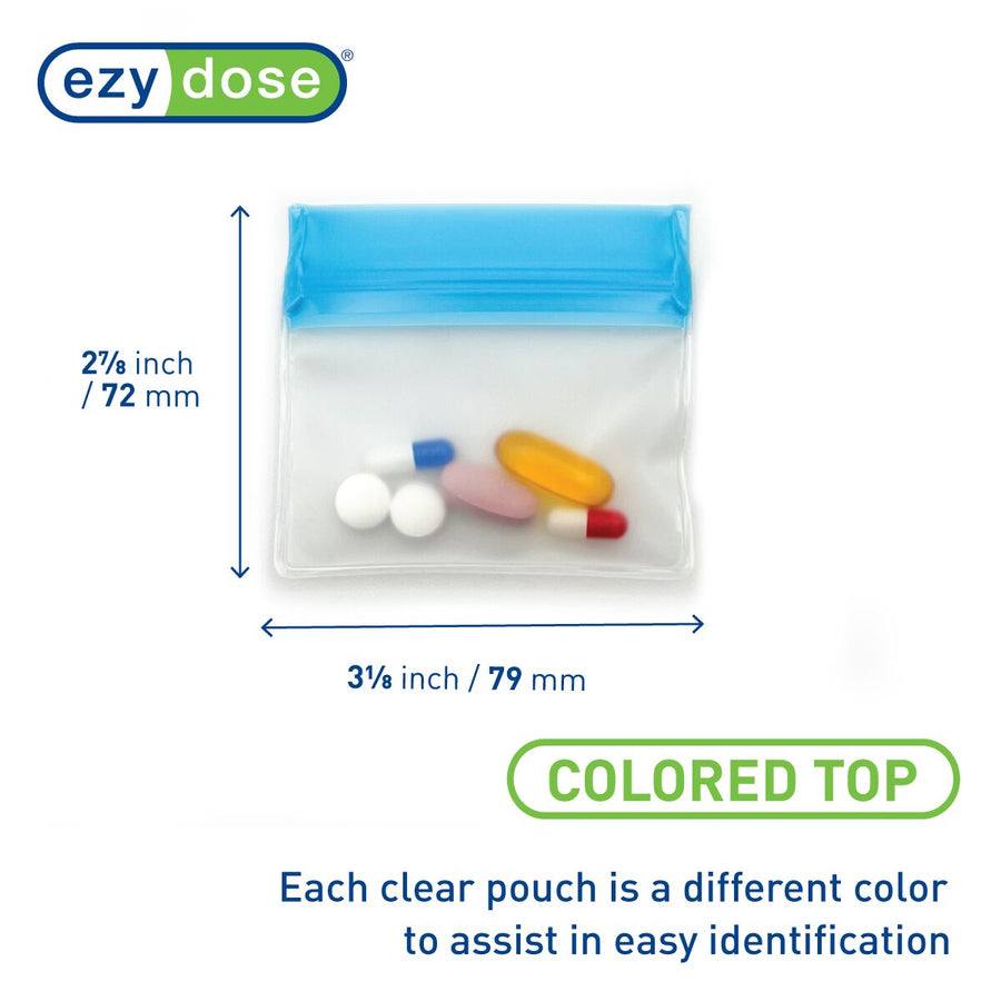 Ezy Dose® Reusable Pill Pouch Set
