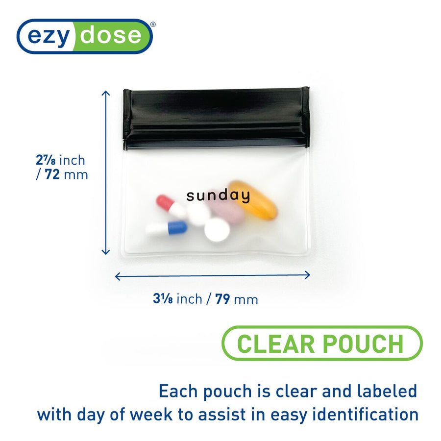 Ezy Dose® Reusable Pill Pouch Set