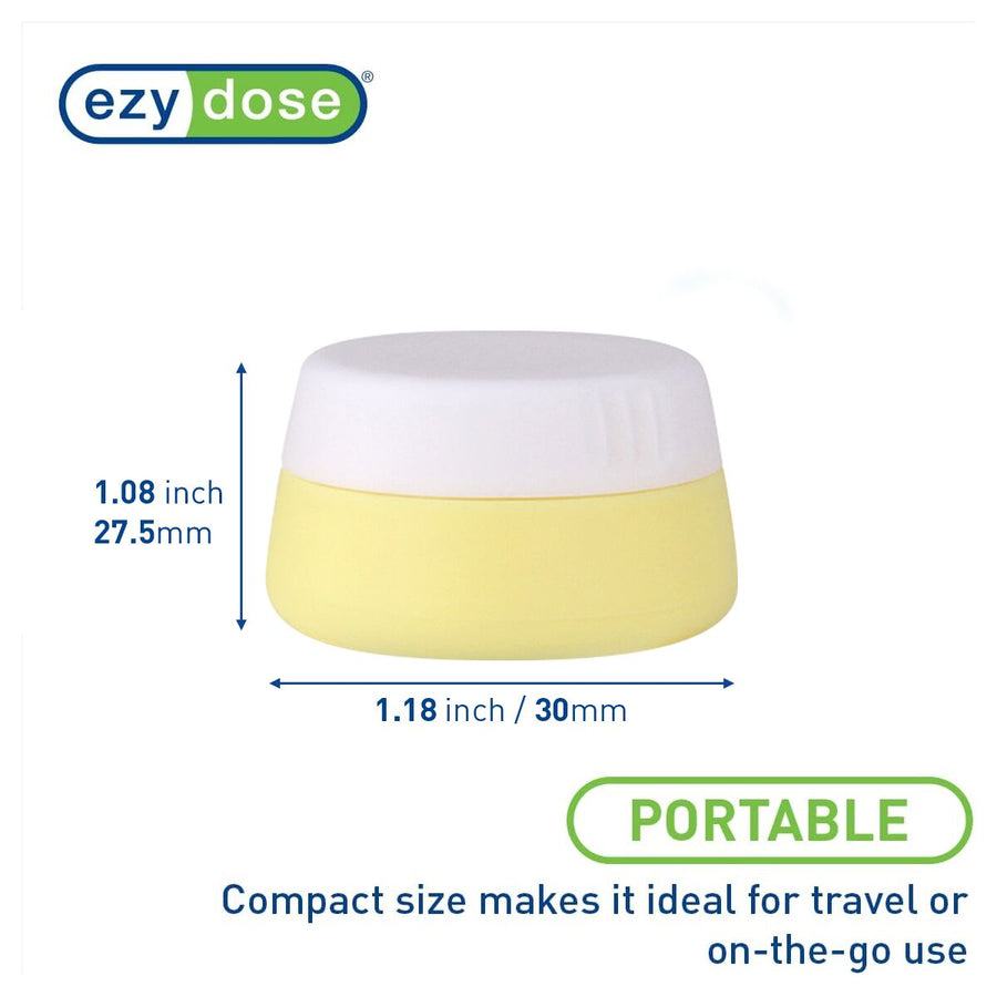 Ezy Dose® Silicone Jars (3-Pack)