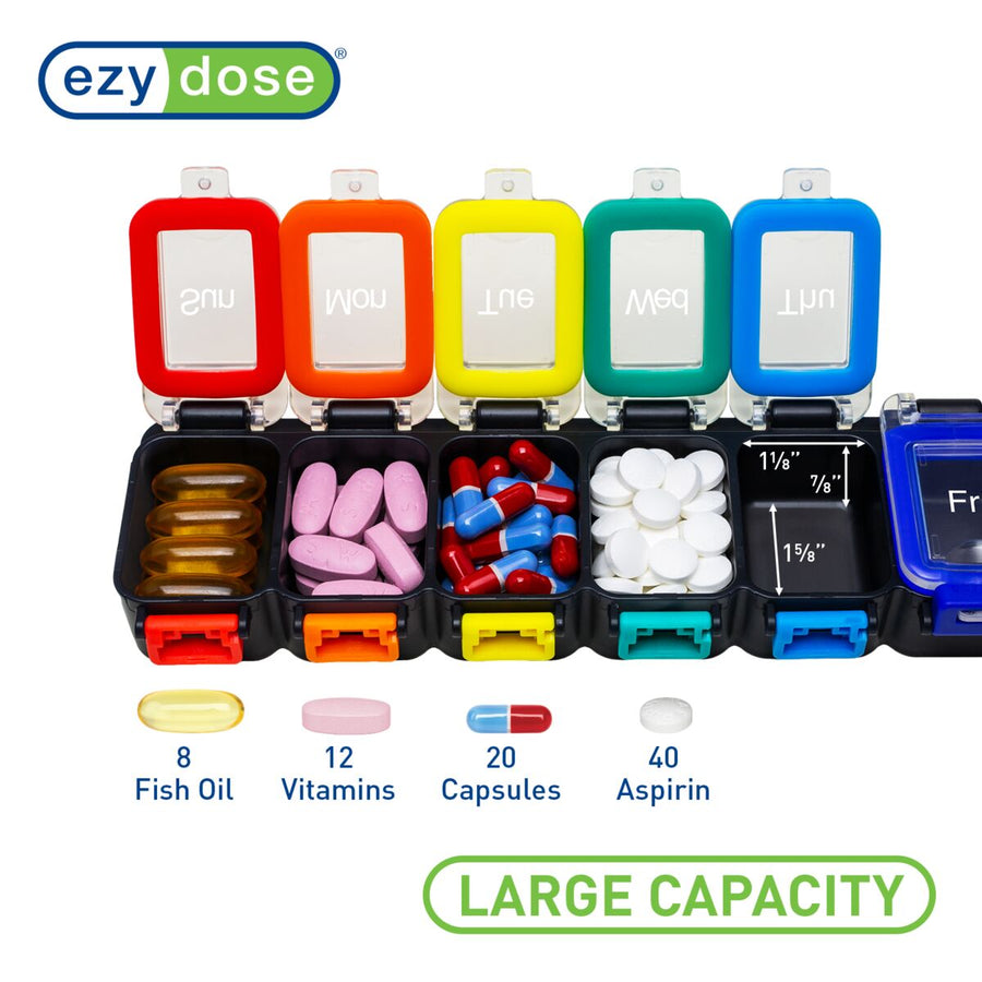 Ezy Dose® Weekly Waterproof Pill Organizer