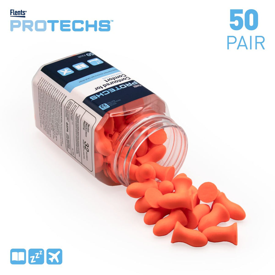 Flents® PROTECHS™ Contoured for Comfort Ear Plugs