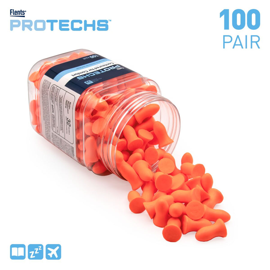 Flents® PROTECHS™ Contoured for Comfort Ear Plugs