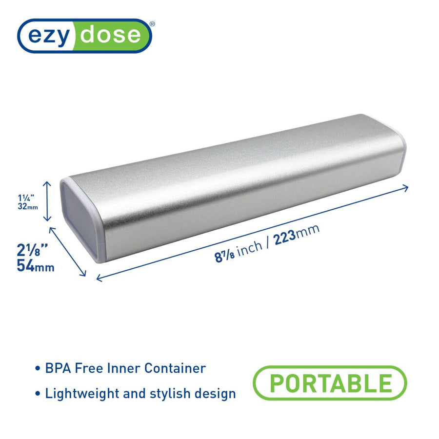 Ezy Dose® Sliding Aluminum Pill Organizer