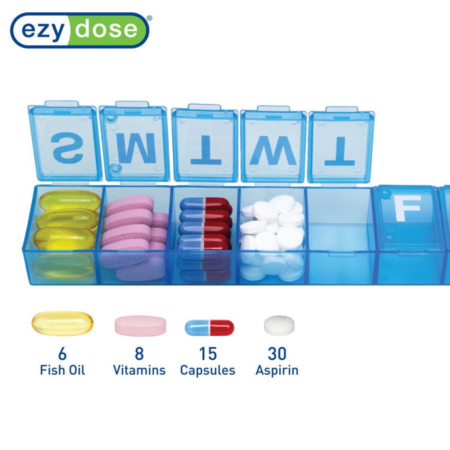 Ezy Dose® Weekly Classic Pill Planner (X-Large)