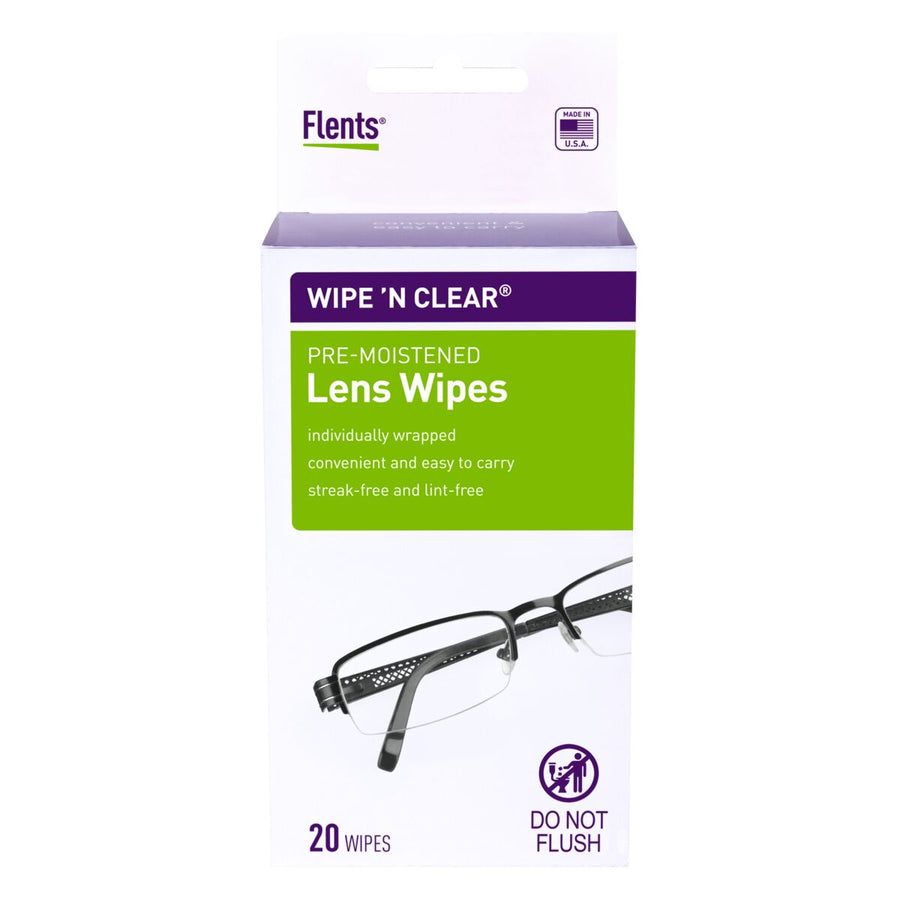 Wipe 'n Clear® Lens Wipes