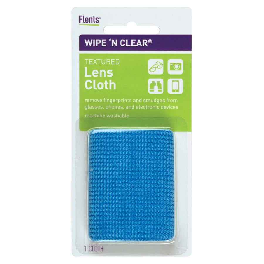 Flents® Wipe 'n Clear® Textured Microfiber Lens Cloth