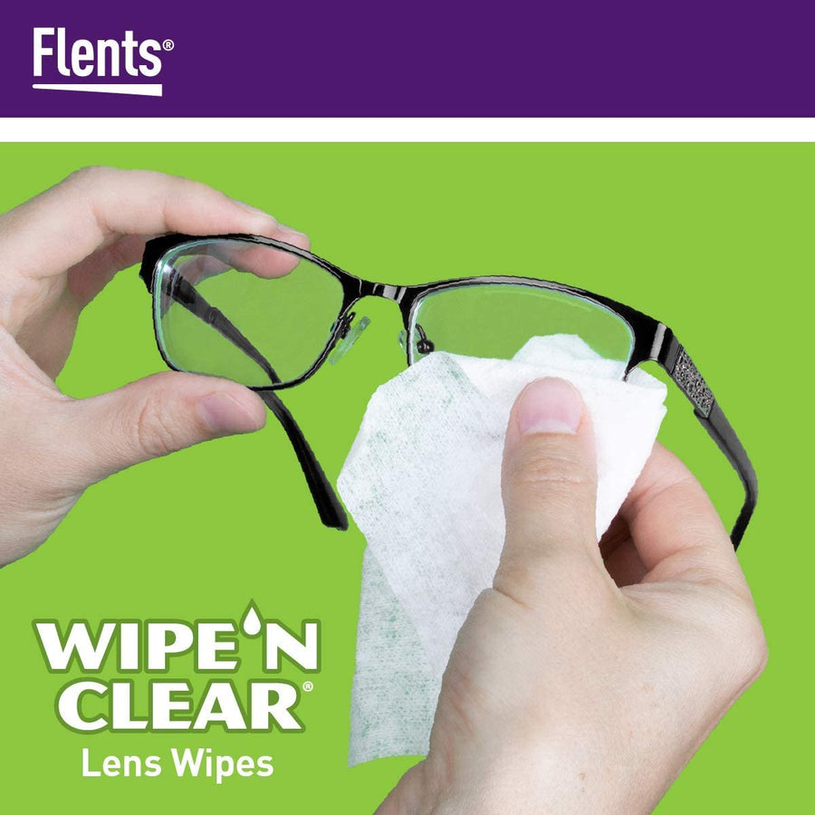 How to use Flents® Wipe 'n Clear® Lens Wipes