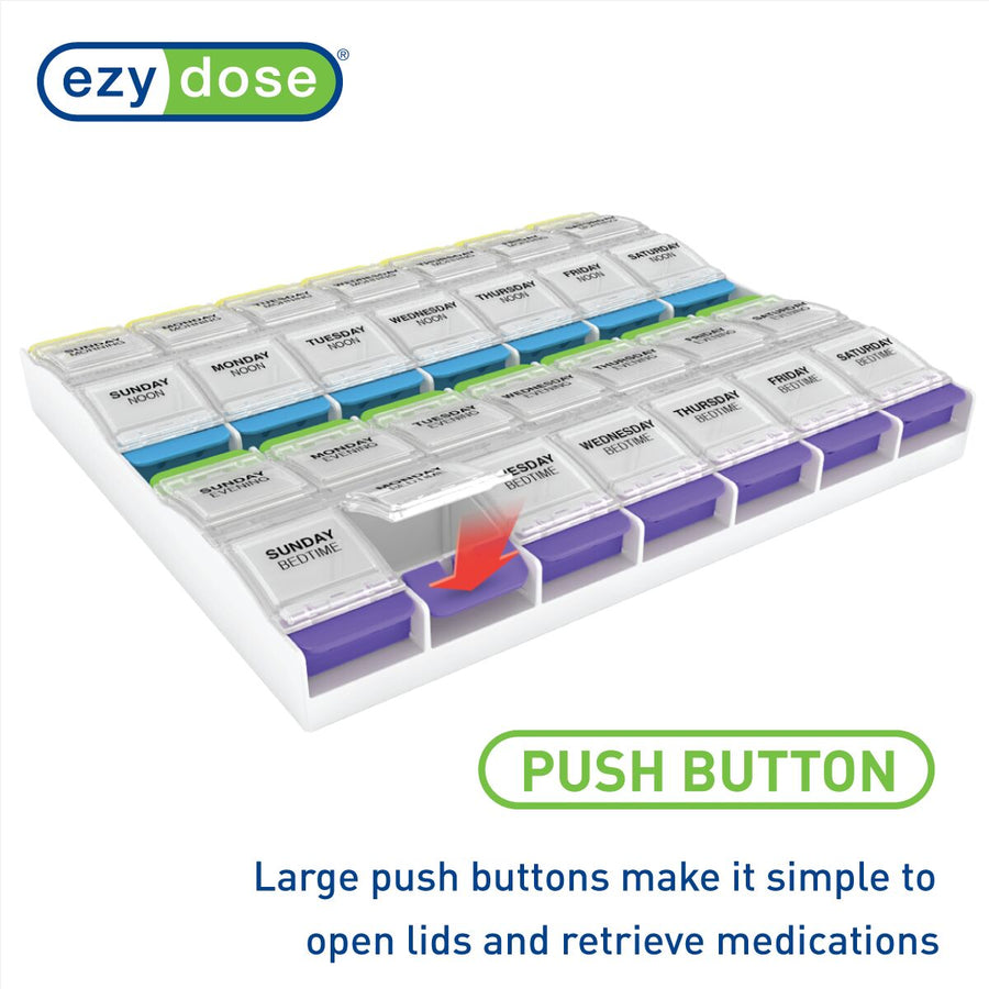 Ezy Dose® Push Button Medtime Planner