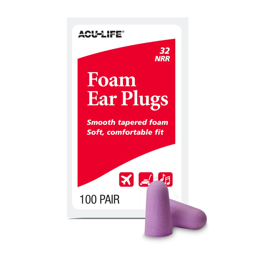 Acu-Life® Foam Ear Plugs