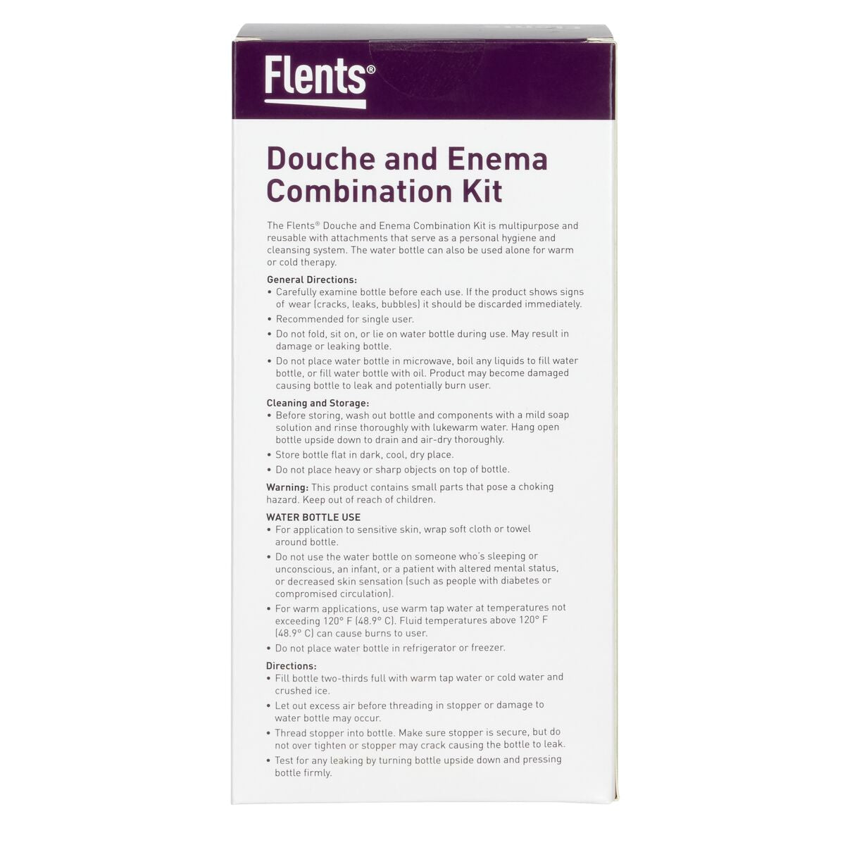 Douche & Enema Combination Kit — Colon Cleanse & Detox | Flents