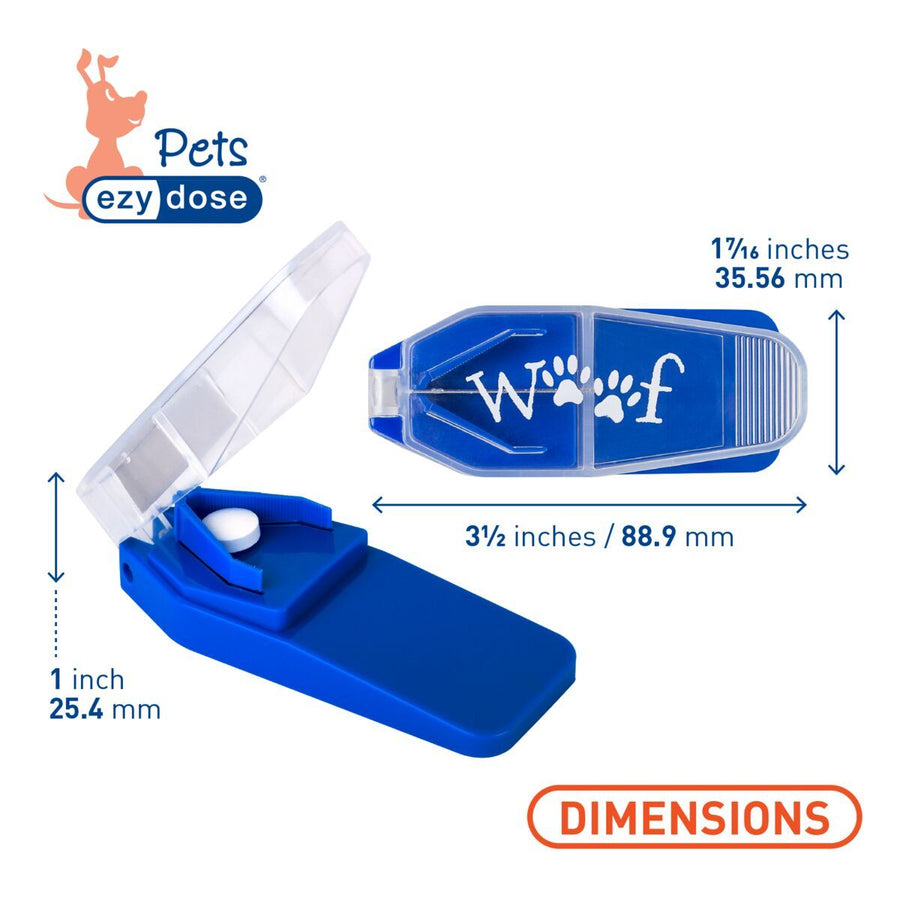 Ezy Dose® Dog Bundle | 7-Day Pill Organizer, Crusher and Cutter