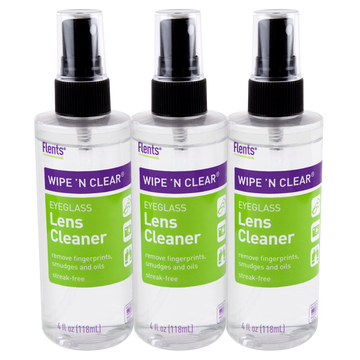 Flents® Wipe 'n Clear Spray Lens Cleaner, 4 fl oz - 3 pack