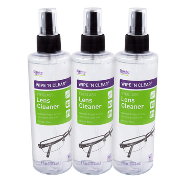 Flents® Wipe 'n Clear® Spray Lens Cleaner, 8 fl oz (3 Pack)